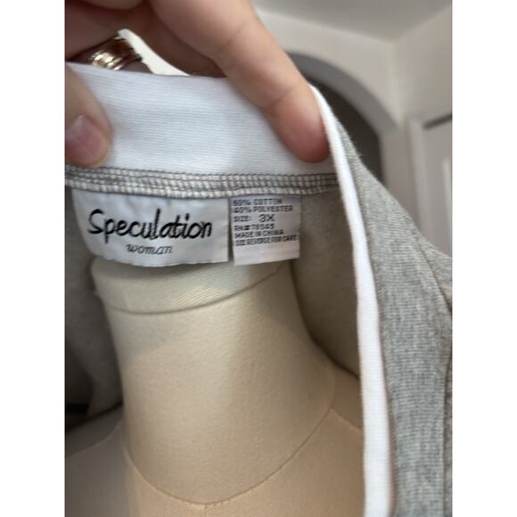 90s Grandma Sweatshirt Womens 3X Embroidered Fall Gnome Pumpkin Cardigan Sweater - Picture 7 of 7